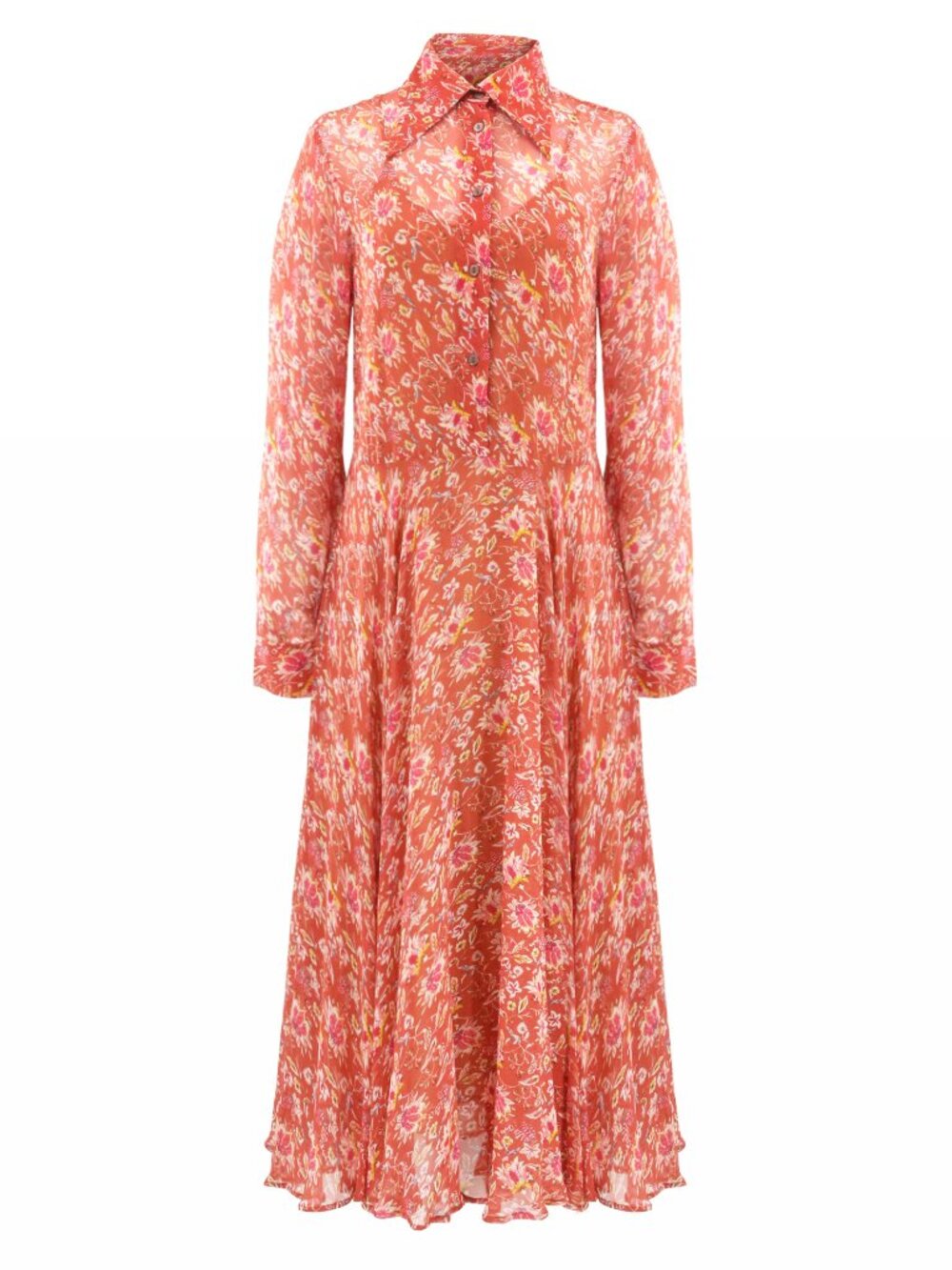Aelin Sunset Ember Dress